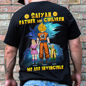 Father And Children We're Invincible 04htqn290523hh Personalized Shirt - Shirts - GoDuckee