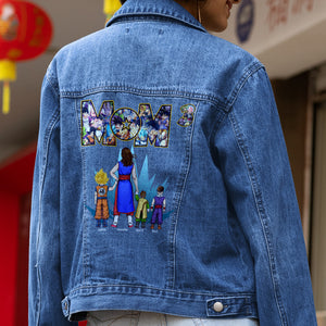 Personalized Gifts For Mom Denim Jacket The Best Mom 04QHQN010424HH - Denim Jacket - GoDuckee