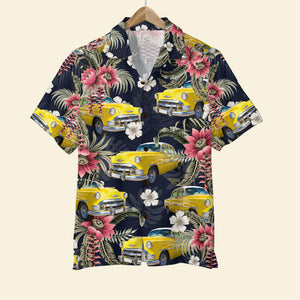 Personalized Hawaiian Shirt With Upload Car Image 07qnqn120623 - Hawaiian Shirts - GoDuckee