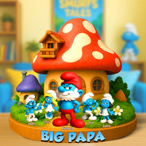 Big Dad Acrylic Plaque - Personalized Gifts For Dad 01toqn050525 - Shaped Plaques - GoDuckee