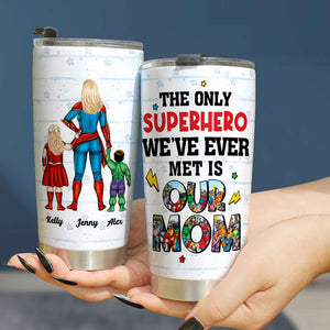 Personalized Gifts For Mom Tumbler Our Super Mom 03nahn070324pa - Tumbler Cups - GoDuckee