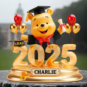 Bear Graduation Plaque - Personalized Gifts For Graduates 04napu220525 - Shaped Plaques - GoDuckee