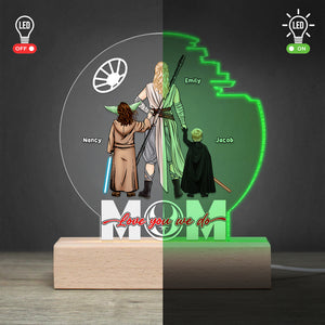 Personalized Gifts For Mom LED Light Love You We Do 02qhpu060224hhhg - Led Lights - GoDuckee