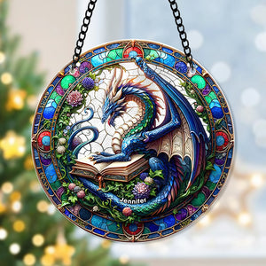 Personalized Gifts For Christmas Suncatcher Ornament 51ACQN240824 - Ornament - GoDuckee