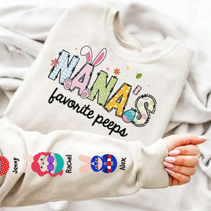 Family's Favorites, Gift For Family, Personalized Shirt, Cartoon Kids Shirt 02NAHN261223 - AOP Products - GoDuckee