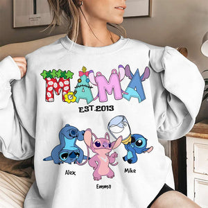 Personalized Gifts For Mom Shirt Alien Kid 01QHHN220124 - 2D Shirts - GoDuckee