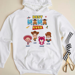 Personalized Gifts For Mom Shirt Best Mama Ever 01KAPU280224 - 2D Shirts - GoDuckee