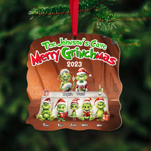 Merry Christmas, Personalized Family Ornament, PW-03HTTN260923, Xmas Gift - Ornament - GoDuckee