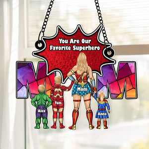 Personalized Gifts For Mom Suncatcher Ornament 02OHDT260225PA - Ornament - GoDuckee