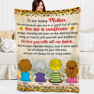 Personalized Gifts For Mom Blanket 01kaqn231224hg - Blanket - GoDuckee
