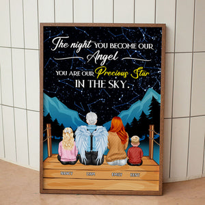 Human Memorial Gifts Canvas Print Our Precious Star - Canvas Print - GoDuckee