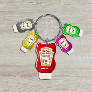 Personalized Gifts For Mom Keychain 03natn260325 - Keychains - GoDuckee