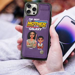 Personalized Gifts For Mom Leather Flip Wallet Phone Case 02xqqn250225hg - Phone Case - GoDuckee