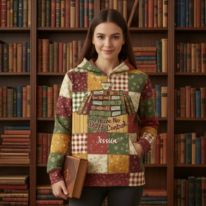 Comfy Reading Vibes Hoodie - Personalized Gifts For Book Lovers 03PGLU211125 - AOP Products - GoDuckee