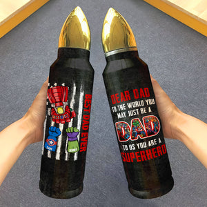 Personalized Gifts For Dad Bullet Tumbler 02HTMH150524HA - Tumbler Cups - GoDuckee