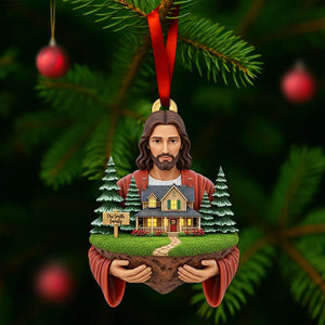 Blessed Family Christmas Ornament - Personalized Gift For Family 02TOLU130825 - Ornament - GoDuckee