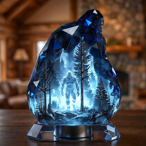 Mysterious Sasquatch Light Box, Personalized Gifts For Bigfoot Seekers 03qhtn181225 - Light Box - GoDuckee