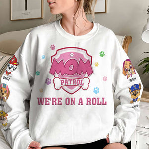 Personalized Gifts For Mom Shirt We're On A Roll 04NAHN010324 - 3D Shirts - GoDuckee