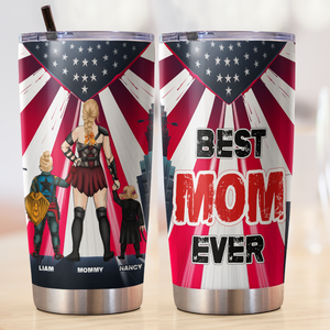 Personalized Gifts For Mom Tumbler Best Mom Ever 03topu140425hg - Tumbler Cup - GoDuckee