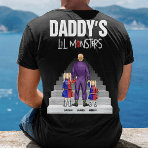 Daddy's Lil Monsters, Personalized Shirt- GRER2005, 05huhn090523tm - Shirts - GoDuckee