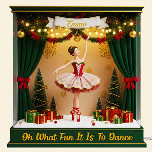 Ballet Christmas Light Box Personalized Dancer Gifts 03PGDT101125 - Light Box - GoDuckee