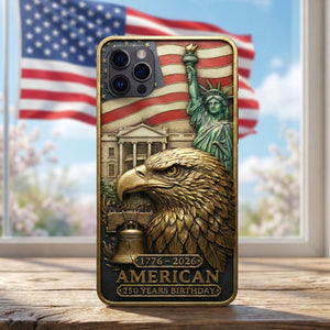 America 250th Anniversary Phone Case - Personalized Gifts 02toqn020226 - Phone Case - GoDuckee