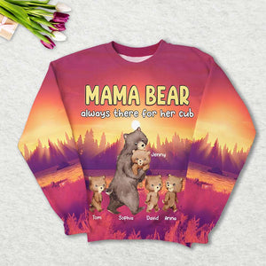 Personalized Gifts For Mom Shirt Mother's Day Mama Bear 04OHMH180325 - AOP Products - GoDuckee