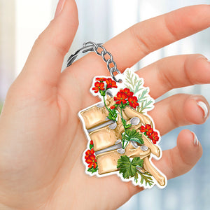 Gift For Nurse, Personalized Keychain, Human Anatomy Keychain, Nurse Gift - Keychains - GoDuckee