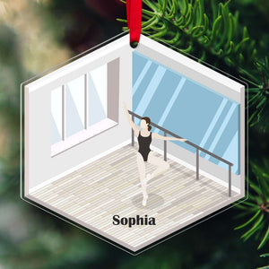 Ballet Dancing, Personalized Ornament, Ballet Dancer Gifts - Ornament - GoDuckee