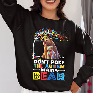 Personalized Gifts For Mom Shirt Autism Mama Bear 01OHMH070325 - Shirts - GoDuckee