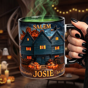 The Witch House Accent Mug - Personalized Gifts 04huta220826