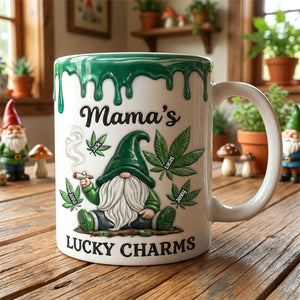 St. Patrick's Day Mama's Lucky Charms Coffee Mug - Personalized Gifts For Mom 03totn230226-Homacus
