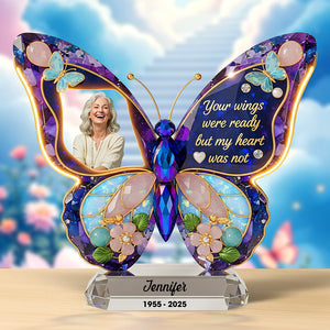 Memorial Acrylic Plaque - Custom Photo Gifts For Heaven 02naqn270525 - Shaped Plaques - GoDuckee