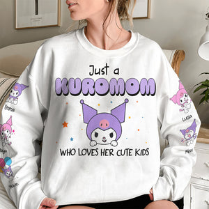 Personalized Gifts For Mom 3D Shirt Just A Mom Who Loves Her Cute Kids 03HTHN280224 - 3D Shirts - GoDuckee