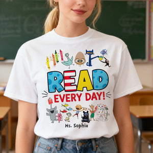 Read Across America 2D Shirt - Personalized Gifts For Teacher 04hutn110226 - Shirts - GoDuckee