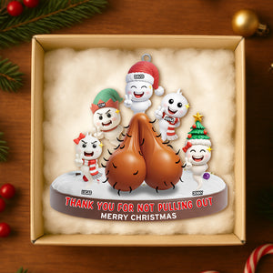 Personalized Funny Gifts For Dad Christmas Ornament 05ohtn081025 - Ornament - GoDuckee