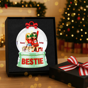 Personalized Gifts For Christmas, Bestie Custom Photo Acrylic Ornament 02pgta230925 - Ornament - GoDuckee