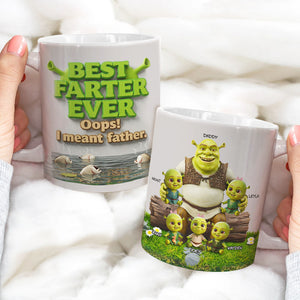 Best Farter Father Ever Coffee Mug - Personalized Gifts For Dad 03QHLU090525 - Coffee Mug - GoDuckee