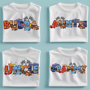 Personalized Gifts For Family Shirt The World Of Cars 01KALU160125 - Shirts - GoDuckee