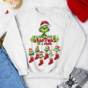 Grandmas Be A Nana, Personalized 02OHPU141123 Shirt, Christmas Gift For Family - Shirts - GoDuckee