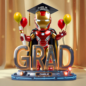 Iron Graduation Plaque - Personalized Gifts For Graduates 01napu150525 - Shaped Plaques - GoDuckee