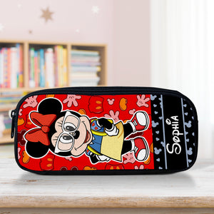 Personalized Gifts For Kid Pencil Case Back To School Cartoon 06xqdc230724hh - Pencil Case - GoDuckee