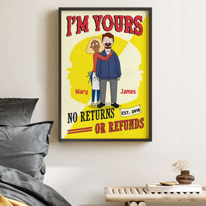Personalized Gifts For Couple Canvas Print I'm Yours 01ACDT060225HG - Poster & Canvas - GoDuckee