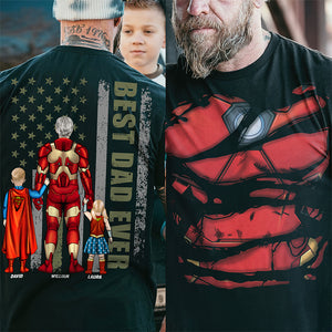 Best Dad Ever Shirt For Dad - Personalized Gifts For Father 021ACQN180325PA - Shirts - GoDuckee