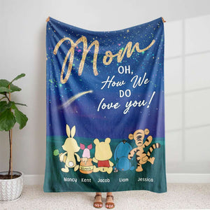 Personalized Gifts For Mom Blanket We Do Love You 03htpu010224 - Blankets - GoDuckee