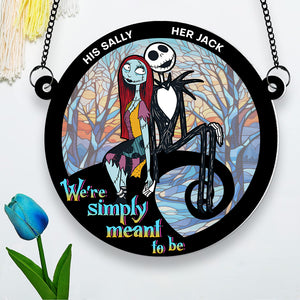 Personalized Gifts For Couple Suncatcher Ornament 04ACDT120724 - Ornament - GoDuckee