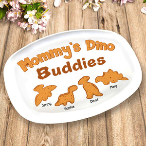 Chicken Nuggets Family, Personalized Resin Plate, Gifts For Family - Resin Plate - GoDuckee
