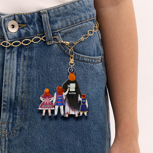 Personalized Gifts For Mom Keychain 04qhhu240225hg - Keychains - GoDuckee