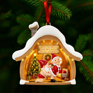 Gnome Couple Ornament - Personalized Gifts For Couple 06ohlu041125-Homacus