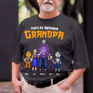 Turtley Awesome Grandpa-03qhhn290523hh Personalized Shirt - Shirts - GoDuckee